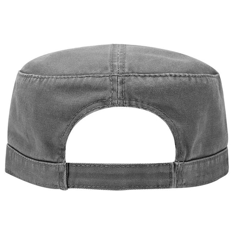 Bullhead Texas Leatherette Patch Garment Washed Superior Cotton Twill Military Hat for Men and Women