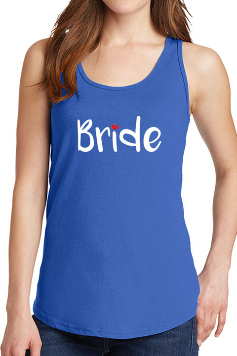 Women's Bride with Heart Core Cotton Tank Tops -XS~4XL