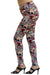 Women's Regular Character Monsters with Funny and Unique Pattern Leggings