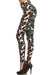 Women's 3X 5X Unicorn Horse Flower Pattern Printed Leggings