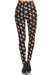 Women's 3X 5X Snowman with Red Hat Glove Pattern Printed Leggings