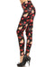 Women's 3X 5X Valentine Theme Pattern Printed Leggings