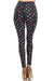 Women's Plus colorful Polka Dot Pattern Printed Leggings