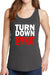 Women's Turn Down for What Core Cotton Tank Tops -XS~4XL