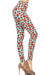 Women's Regular colorful Ladybugs Insect Pattern Printed Leggings