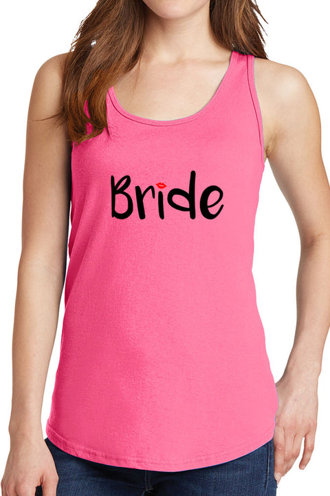 Women's Bride with Heart Core Cotton Tank Tops -XS~4XL