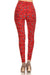 Women's Plus colorful Anchor Compass Pattern Printed Leggings