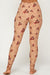 Women's Regular Christmas Deer Pattern Printed Leggings