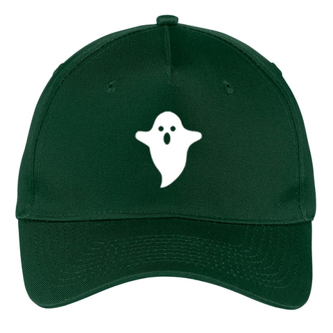 Ghost Glow in the Dark Graphic Printed 5 Panel Twill Caps for Men & Women