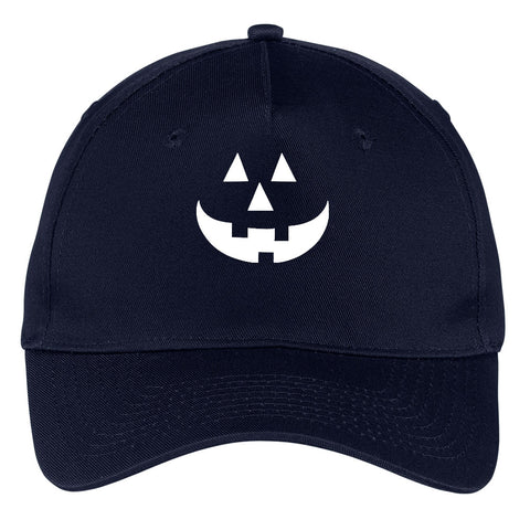 Pumpkin Glow in the Dark Graphic Printed 5 Panel Twill Caps for Men & Women