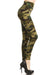 Women Regular High Waist Camouflage Military Printed Yoga Work Out Pants Legging