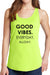 Women's Good Vibes Everyday All Day Core Cotton Tank Tops -XS~4XL