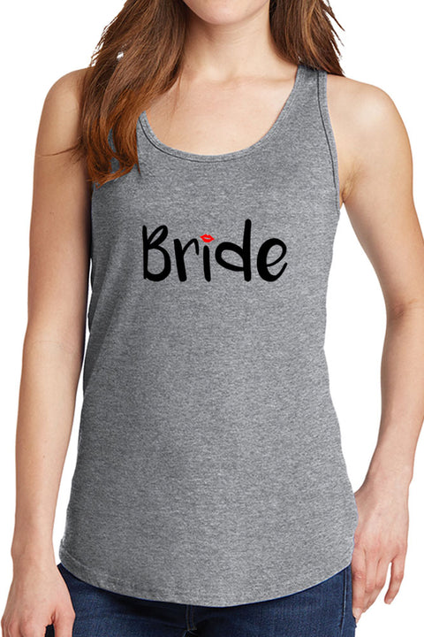 Women's Bride with Heart Core Cotton Tank Tops -XS~4XL