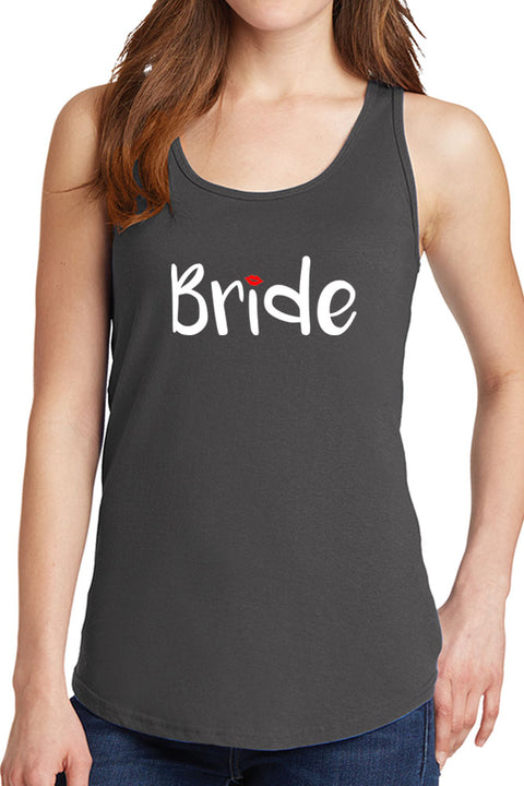 Women's Bride with Heart Core Cotton Tank Tops -XS~4XL