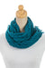 Women's One Size Sheer Cut Knitted Scarf