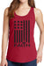 Women's Faith American Flag Design Core Cotton Tank Tops -XS~4XL