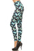 Women's 3X 5X Butterfly Dot Outline Pattern Printed Leggings