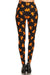 Women's 3X 5X Halloween Witch Pattern Printed Leggings