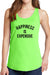 Women's Happiness is Expensive Core Cotton Tank Tops -XS~4XL