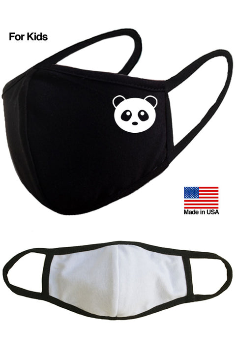 Kids Unique Graphic Reusable Washable Cotton Face Masks - Made in USA