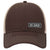 Hi Dad Leatherette Patch 6 Panel Low Profile Mesh Back Trucker Hat for Men