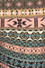 Women's Regular Small Navajo Pattern Print Capri Leggings - Grey Pink Sky