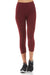 Women's 3X5X Solid Color Buttery Soft Cropped Capri Leggings