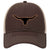 Longhorn Leatherette Patch 6 Panel Low Profile Mesh Back Trucker Hat - For Men and Women
