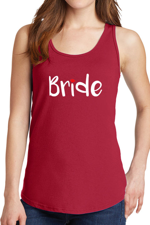 Women's Bride with Heart Core Cotton Tank Tops -XS~4XL