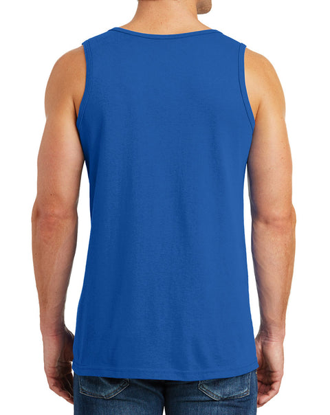 Men's Gildan Solid Heavy Cotton Round Neck Tank Tops - XS ~ 3XL