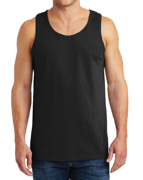 Men's Gildan Solid Heavy Cotton Round Neck Tank Tops - XS ~ 3XL