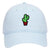 Cactus Embroidered Patch Pastel Tone Garment Washed Superior Cotton Twill Dad Hat - For Women and Men