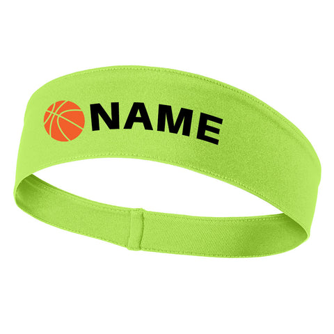 Basketball Printed Moisture Wicking Headbands for Men and Women - Personalization