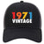 Customize Birth Year Retro Vintage 6 Panel Low Profile Mesh Back Trucker Hat - For Men and Women