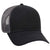 Two Tone Bullhead 6 Panel Low Profile Mesh Back Trucker Hat - For Men and Women - Color Combination