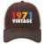 Customize Birth Year Retro Vintage 6 Panel Low Profile Mesh Back Trucker Hat - For Men and Women