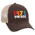 Customize Birth Year Retro Vintage 6 Panel Low Profile Mesh Back Trucker Hat - For Men and Women