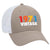 Customize Birth Year Retro Vintage 6 Panel Low Profile Mesh Back Trucker Hat - For Men and Women