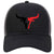 Two Tone Bullhead 6 Panel Low Profile Mesh Back Trucker Hat - For Men and Women - Color Combination