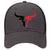 Two Tone Bullhead 6 Panel Low Profile Mesh Back Trucker Hat - For Men and Women - Color Combination