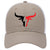 Two Tone Bullhead 6 Panel Low Profile Mesh Back Trucker Hat - For Men and Women - Color Combination