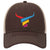 Colorful Abstract Bullhead 6 Panel Low Profile Mesh Back Trucker Hat - For Men and Women
