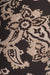 Women's Plus Fire Flower Pattern Print Leggings - Black Grey