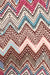 Women's Regular Ornate Chevron Inspired Pattern Print Leggings - Pink Brown Sky