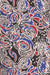 Women's Regular Colorful Abstract Flower Pattern Print Leggings - Black Blue Red