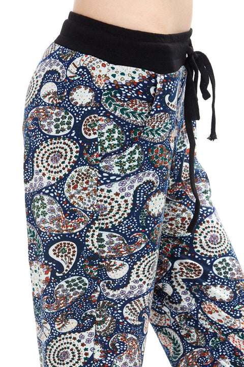 Women's Regular Paisley Jogger Leggings