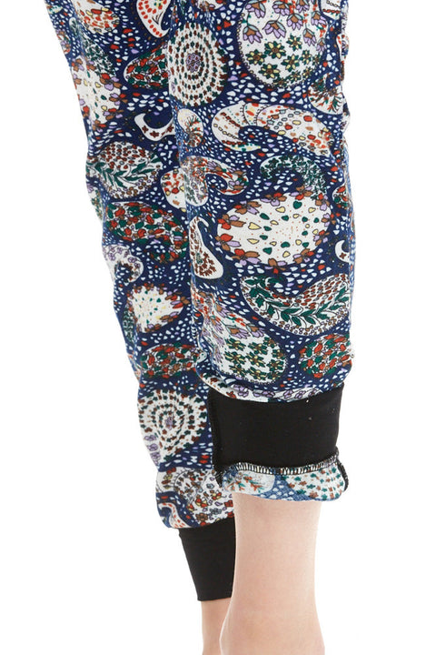 Women's Regular Paisley Jogger Leggings