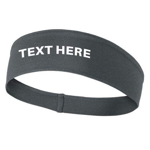 Your Own Text Moisture Wicking Headbands for Men and Women - Personalization