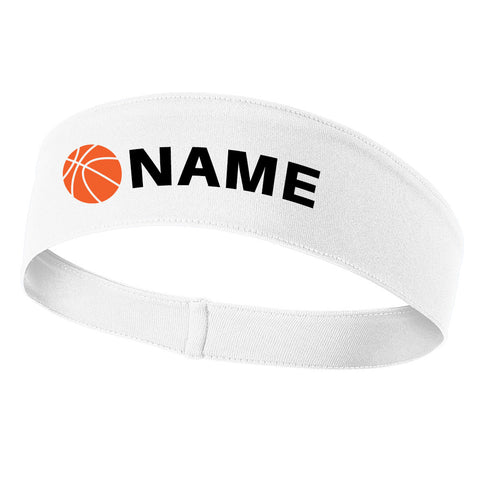 Basketball Printed Moisture Wicking Headbands for Men and Women - Personalization